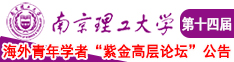 澡我逼逼南京理工大学第十四届海外青年学者紫金论坛诚邀海内外英才！